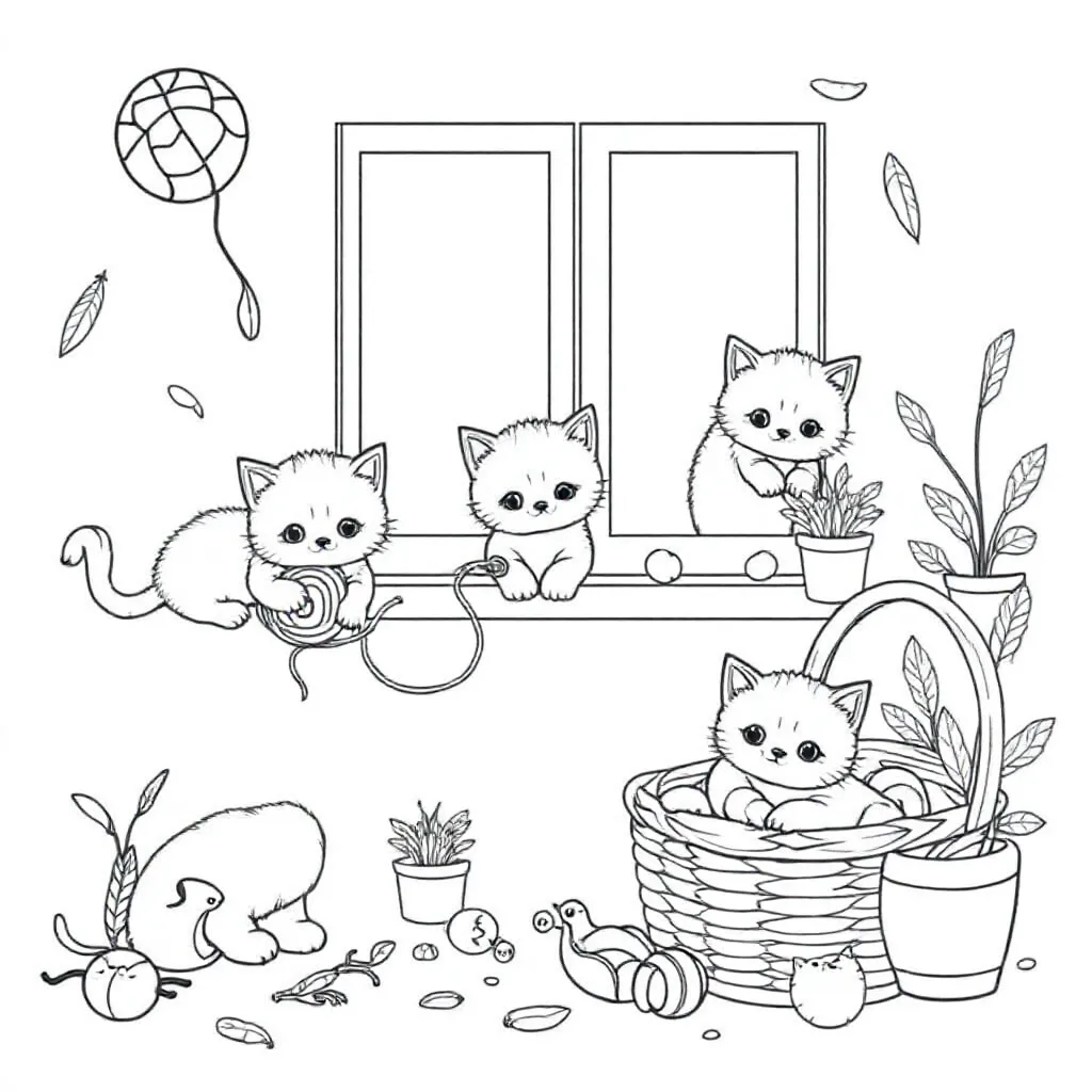 Childrens coloring page