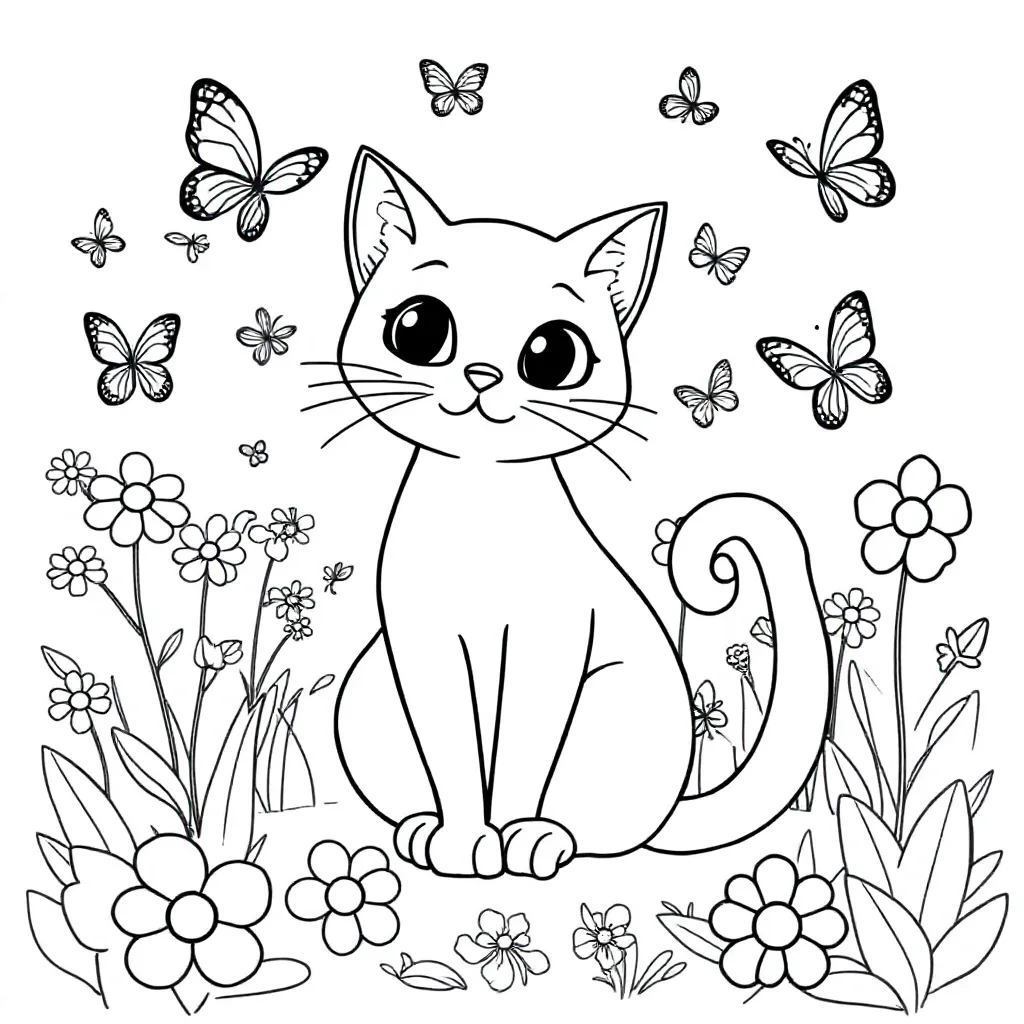 Childrens coloring page