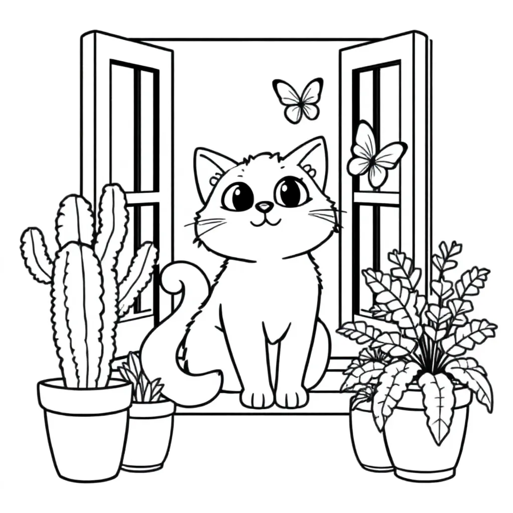 Childrens coloring page