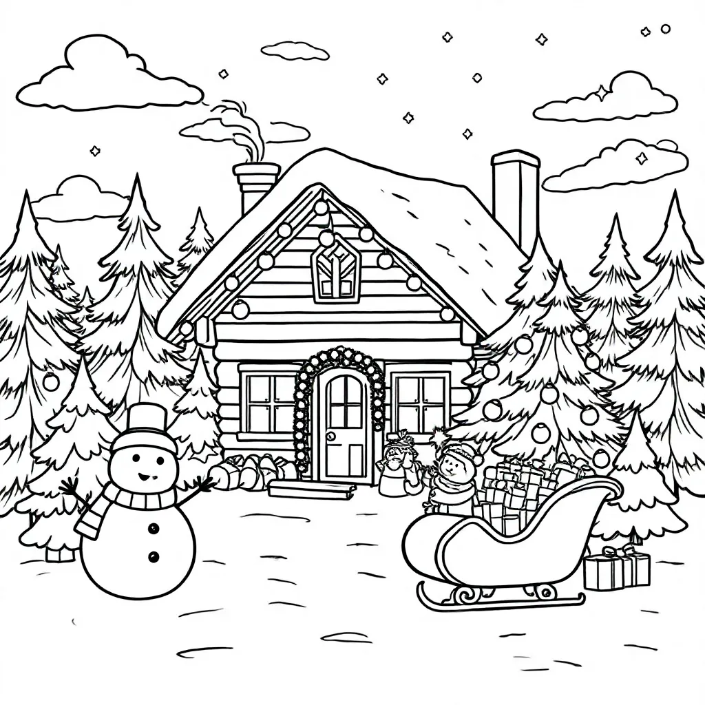 Childrens coloring page