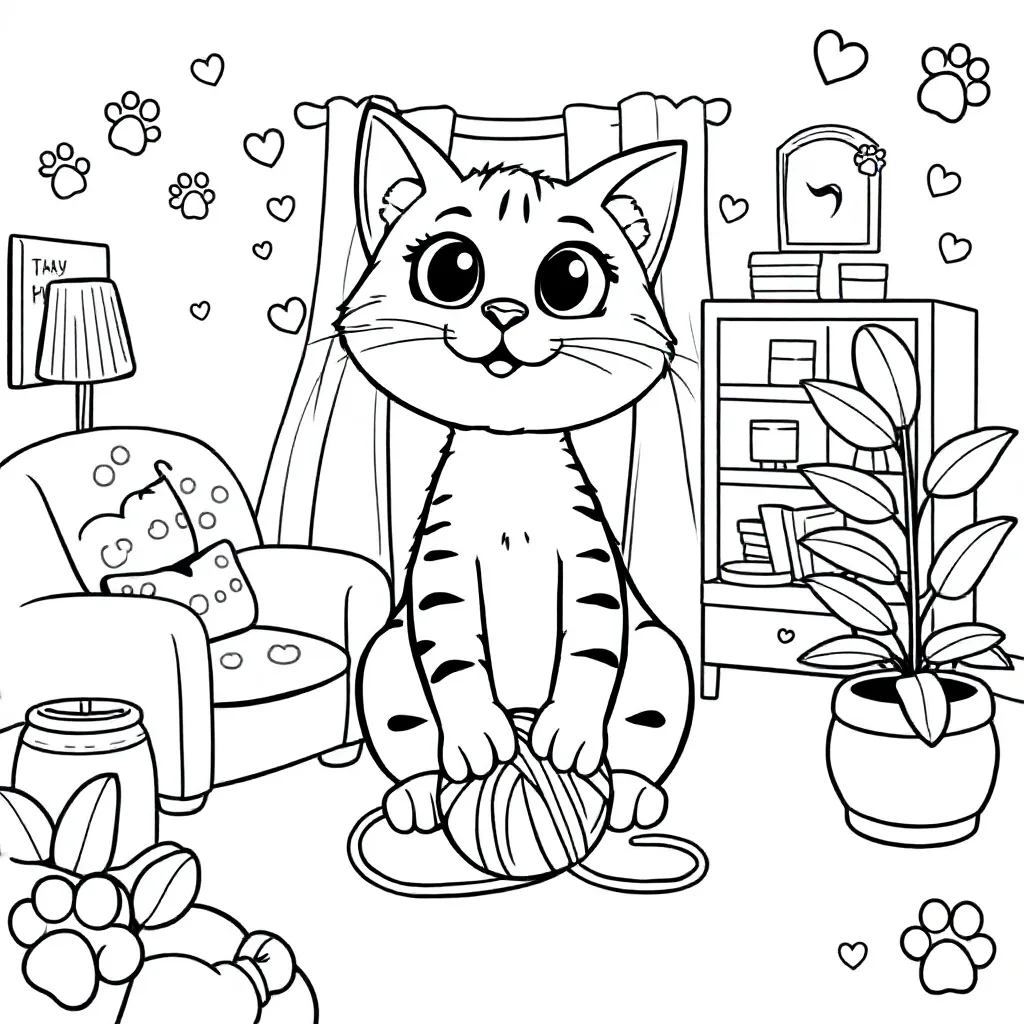 Childrens coloring page
