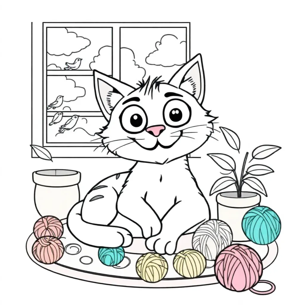 Childrens coloring page
