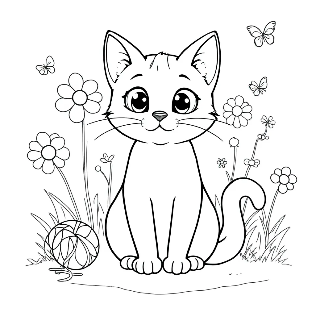 Childrens coloring page