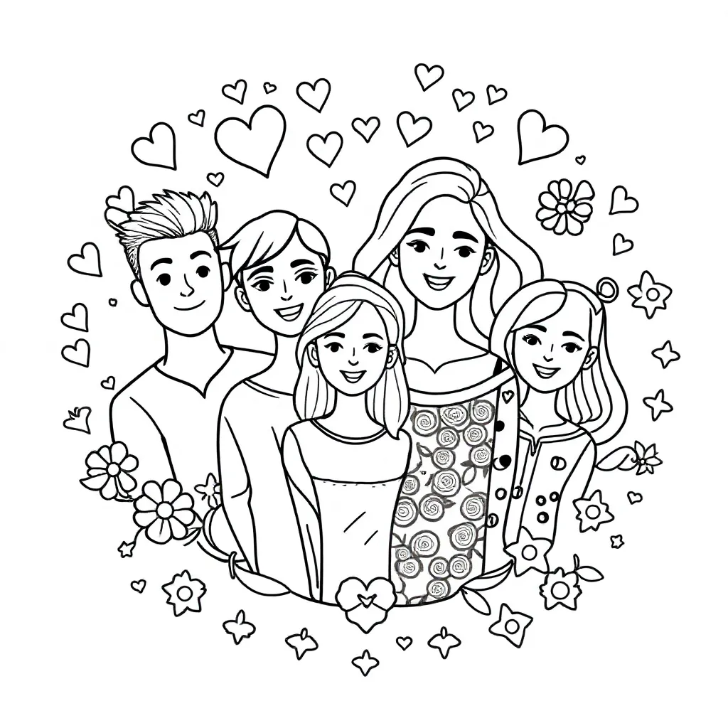 Childrens coloring page