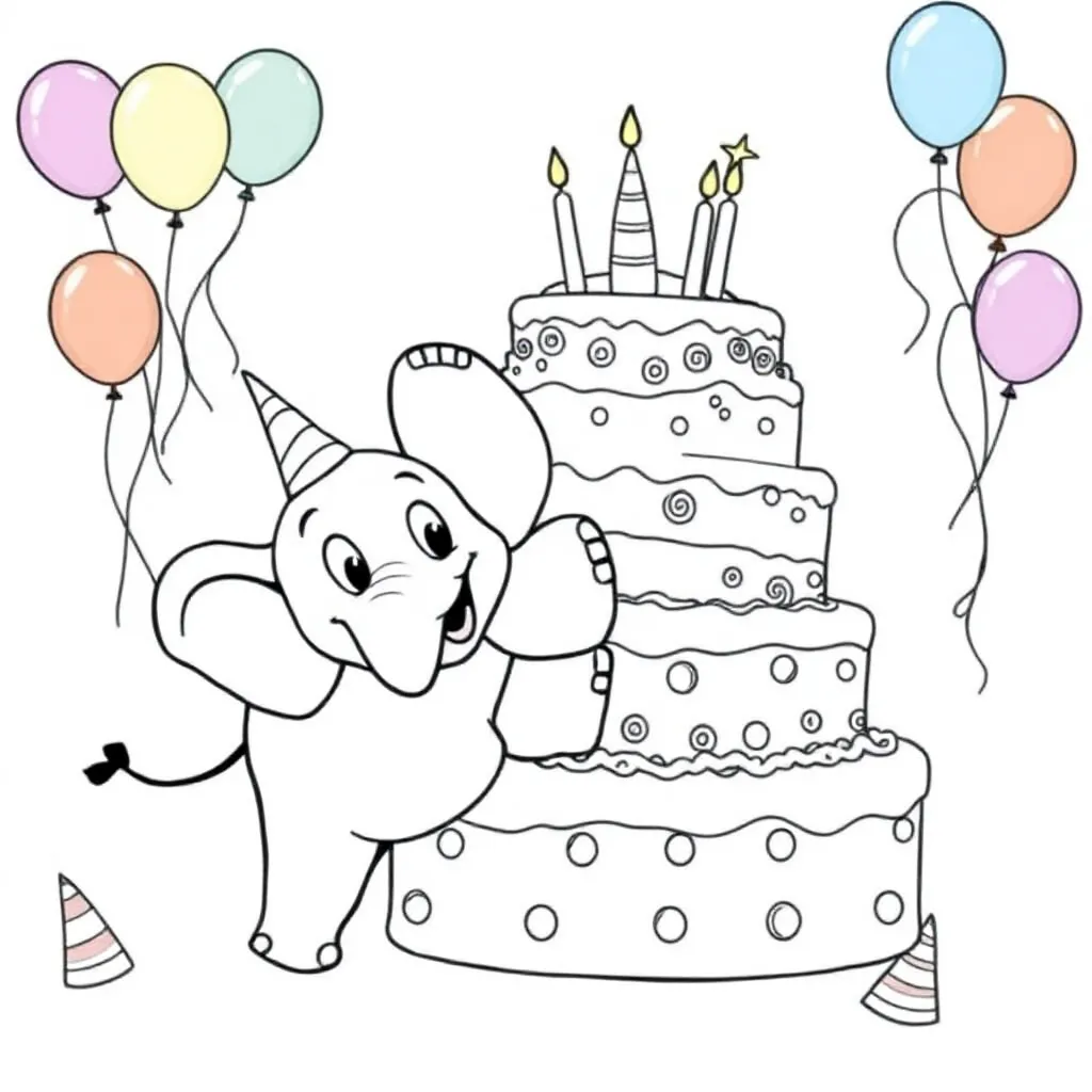 Childrens coloring page