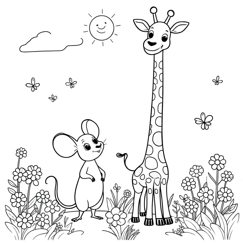Childrens coloring page