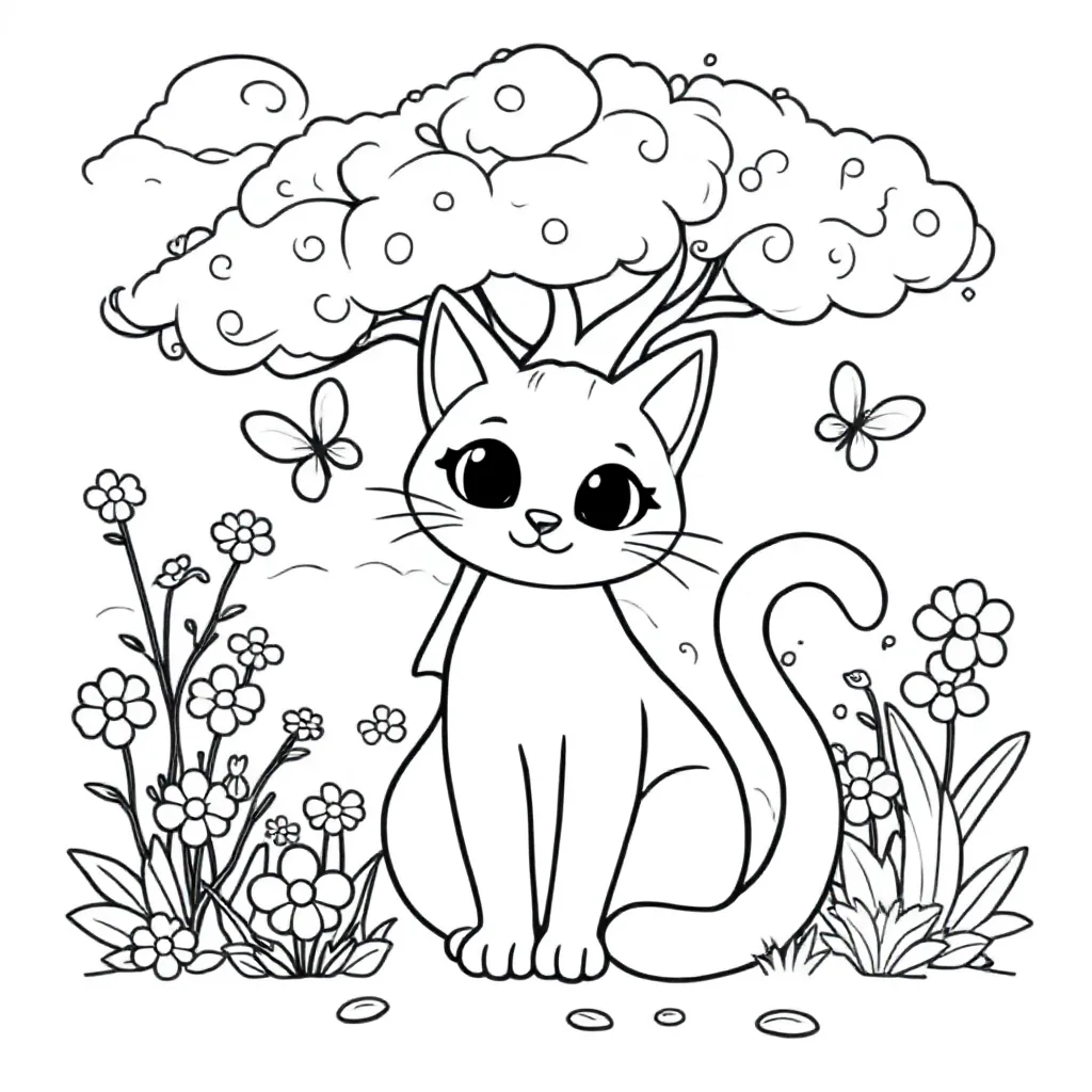 Childrens coloring page