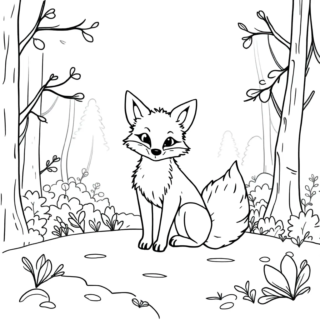 Childrens coloring page