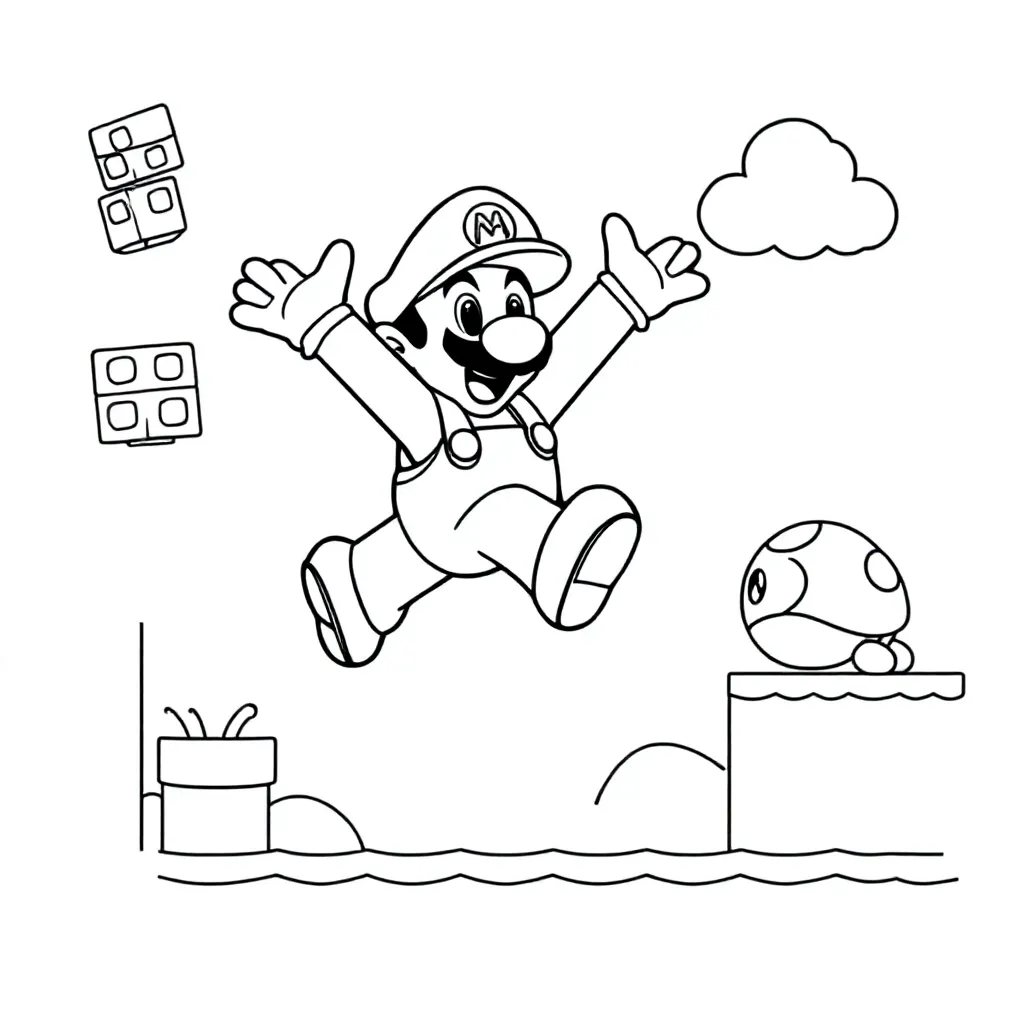 Childrens coloring page