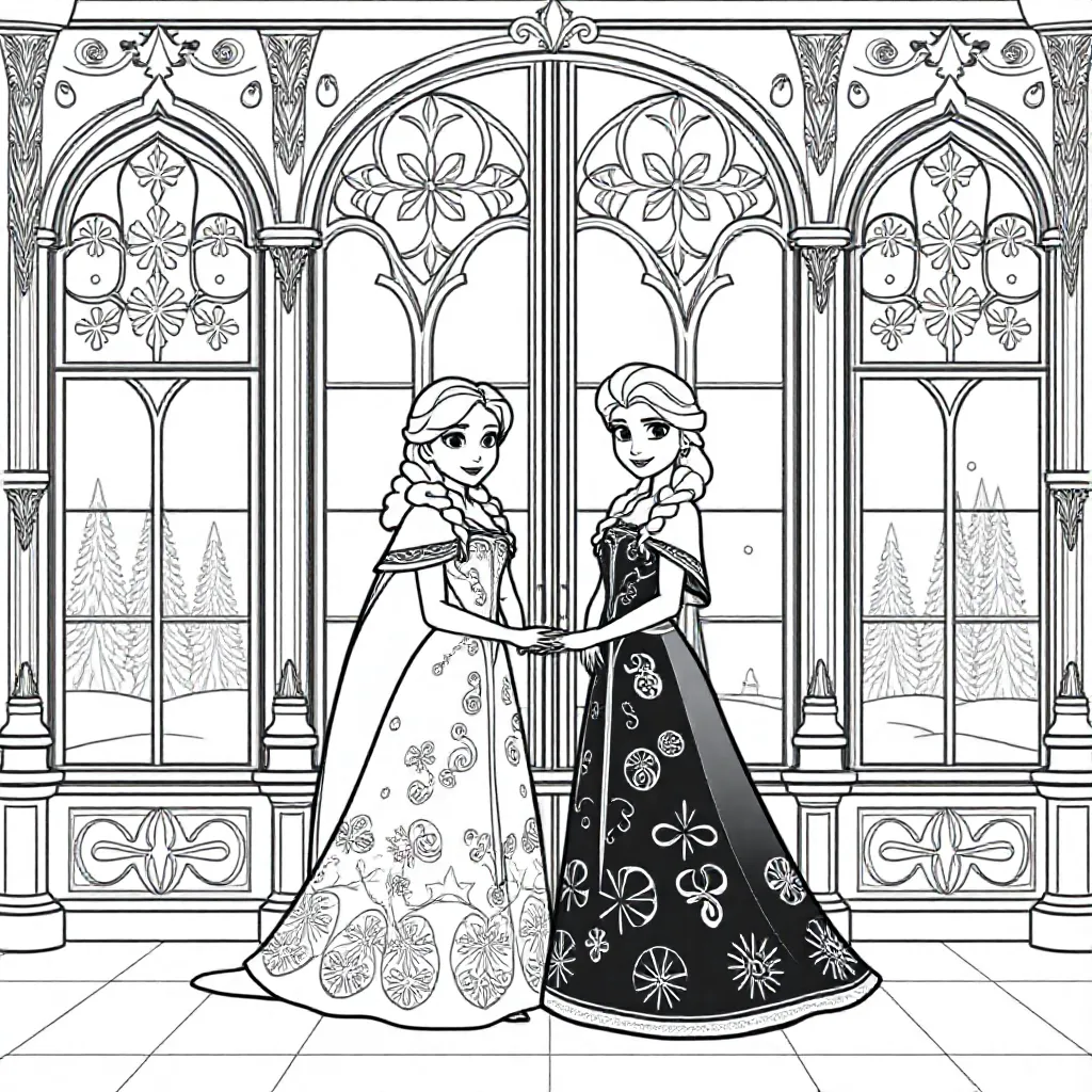 Childrens coloring page