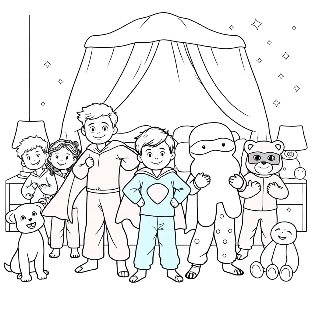 Childrens coloring page