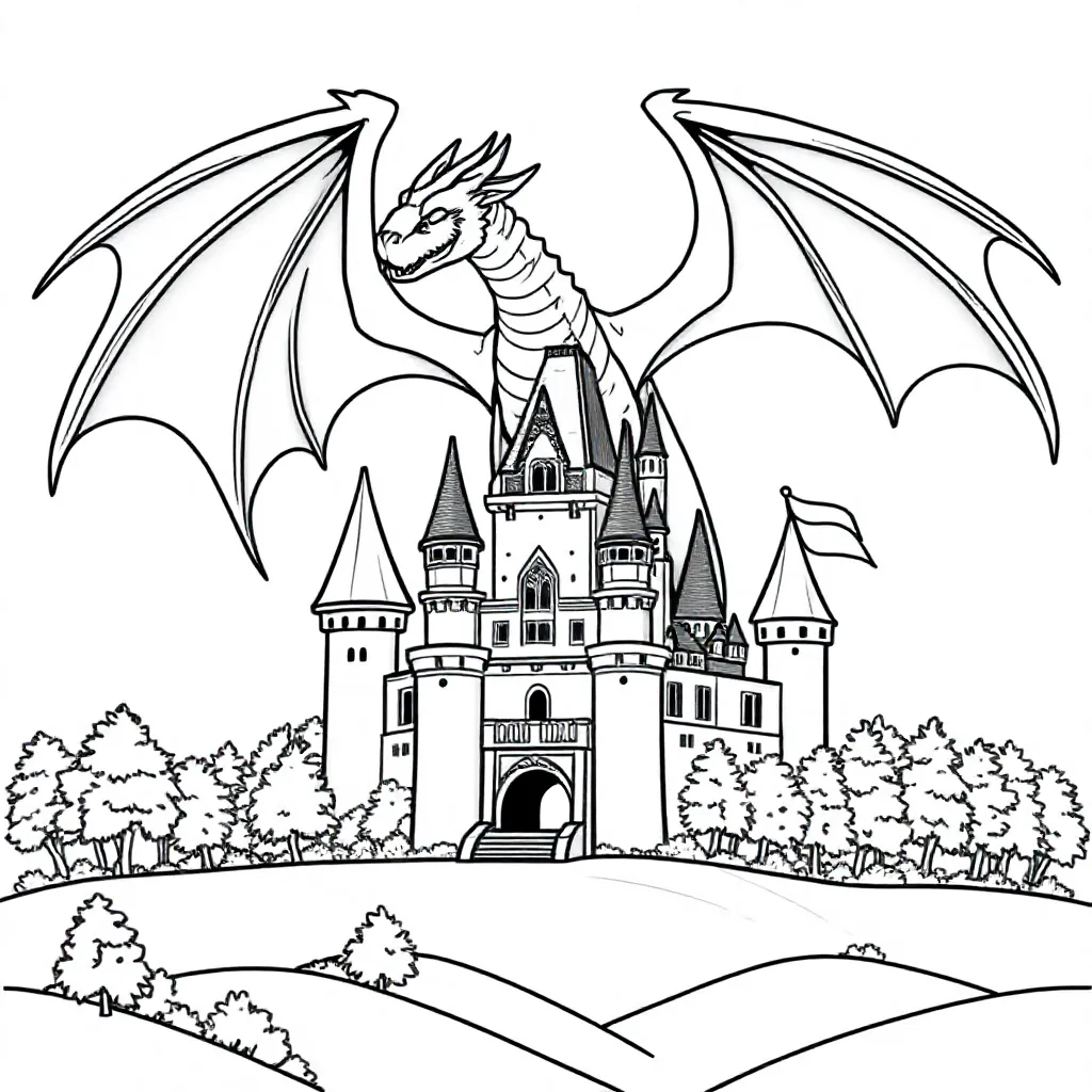Childrens coloring page