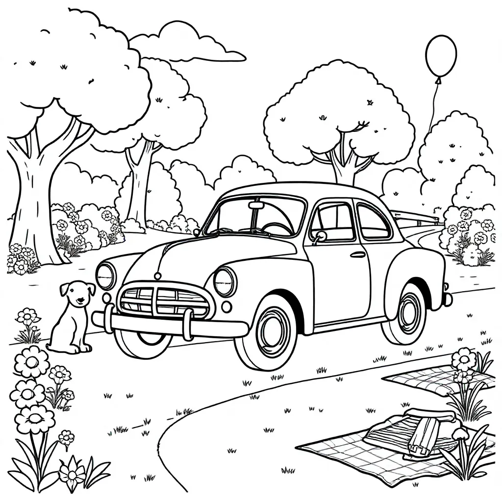 Childrens coloring page