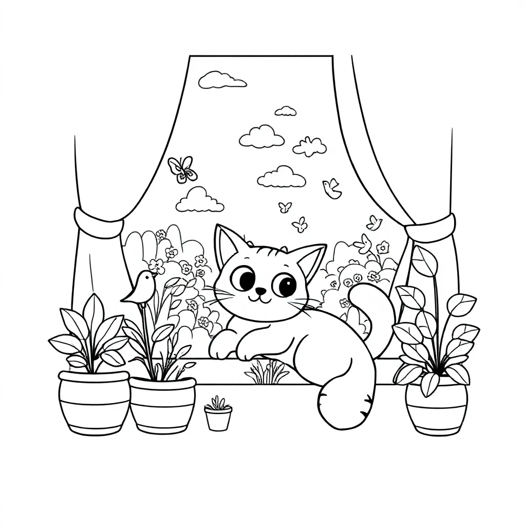 Childrens coloring page