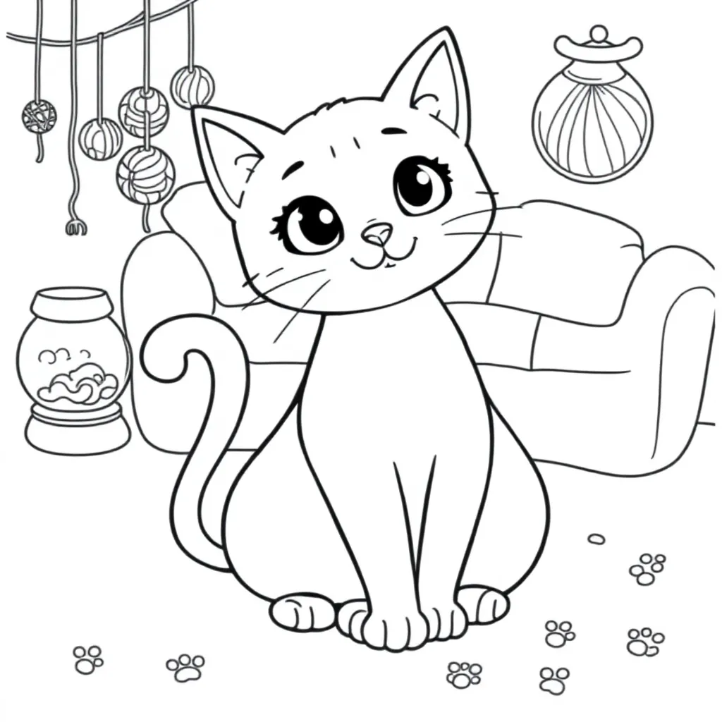 Childrens coloring page