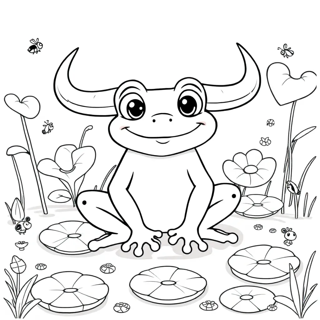 Childrens coloring page