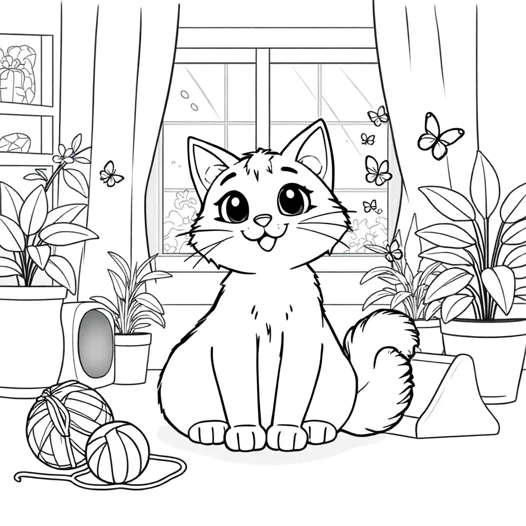 Childrens coloring page