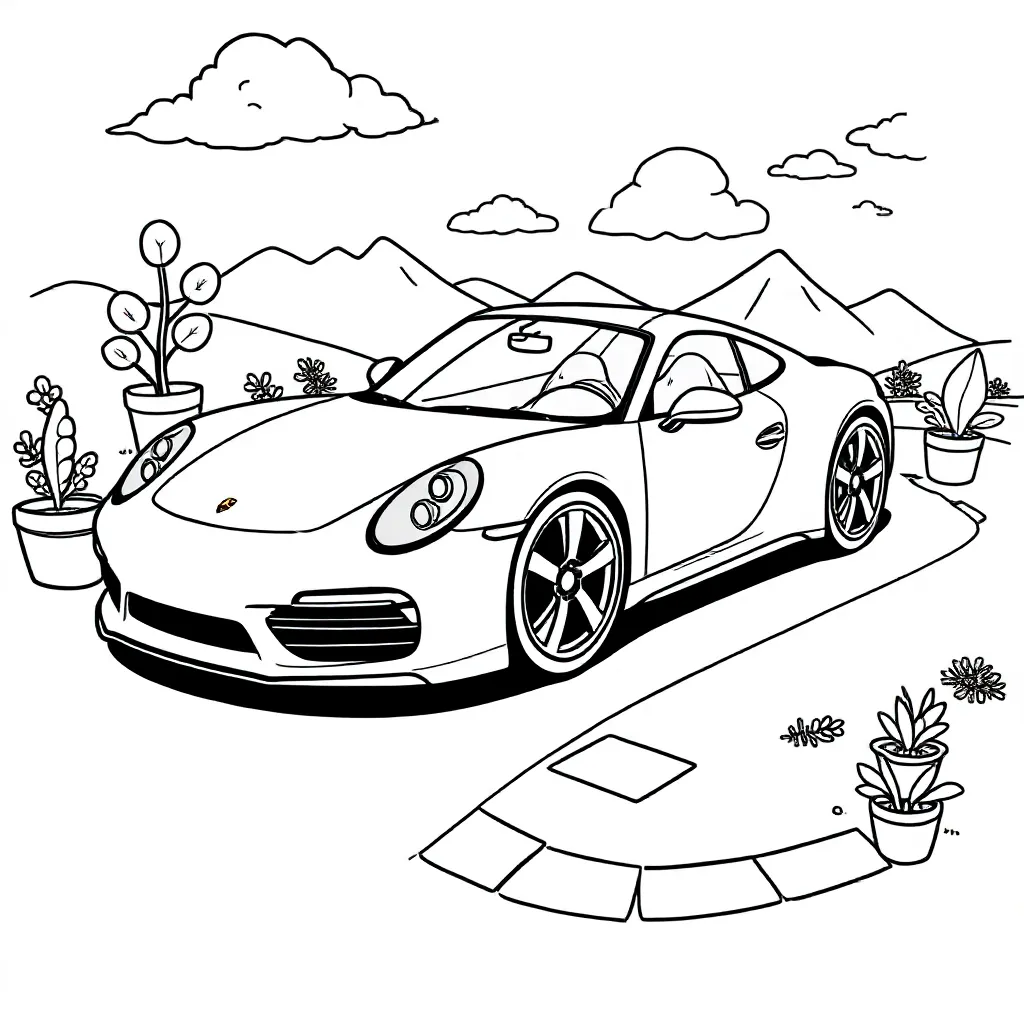 Childrens coloring page