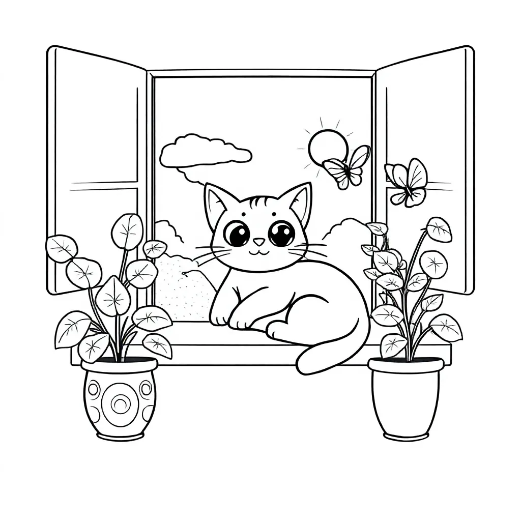 Childrens coloring page