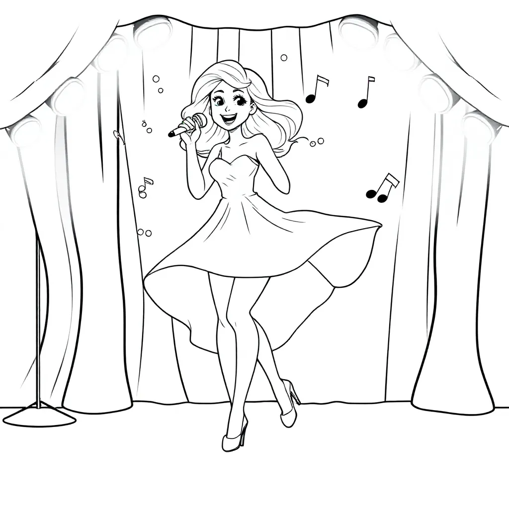 Childrens coloring page