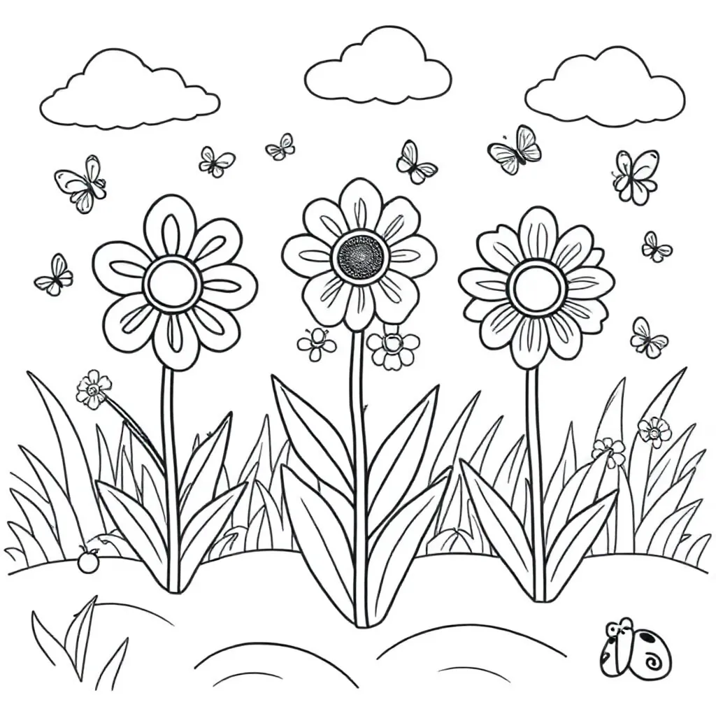 Childrens coloring page