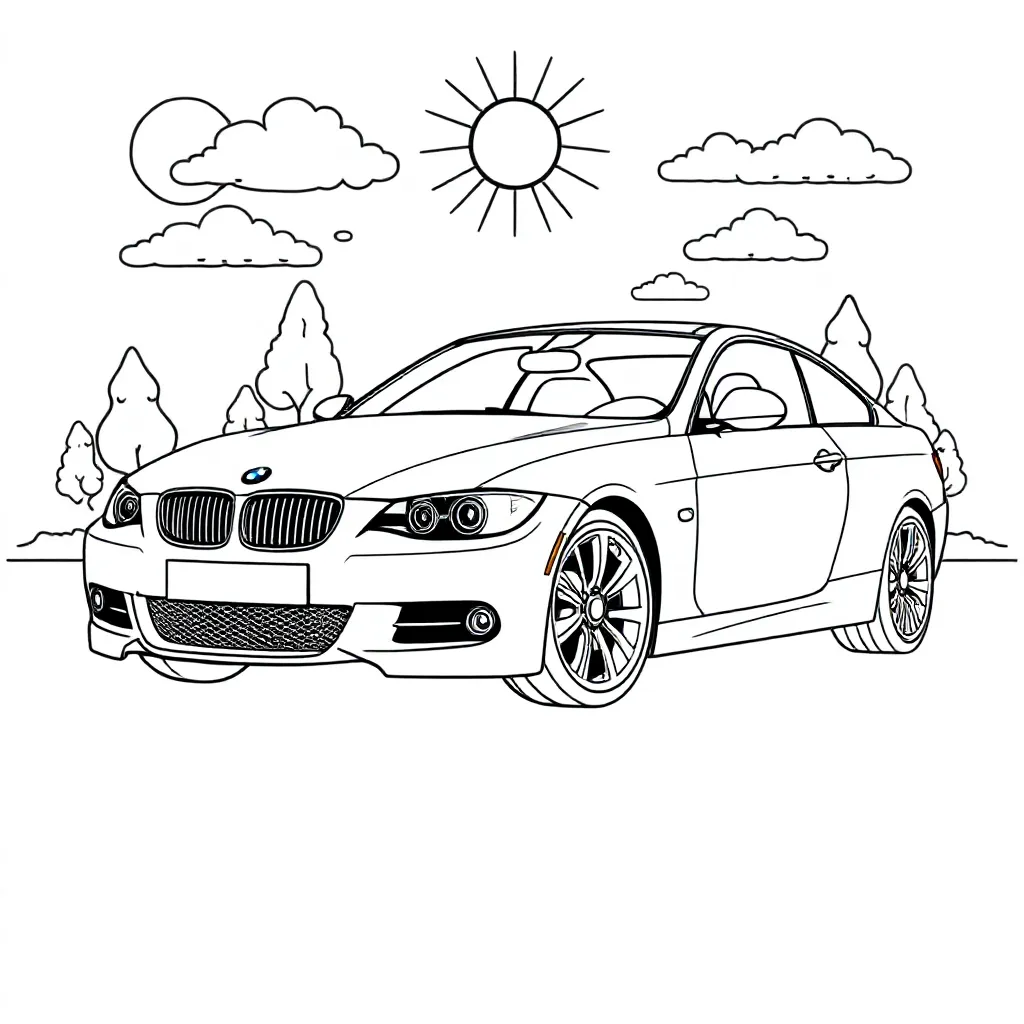 Childrens coloring page