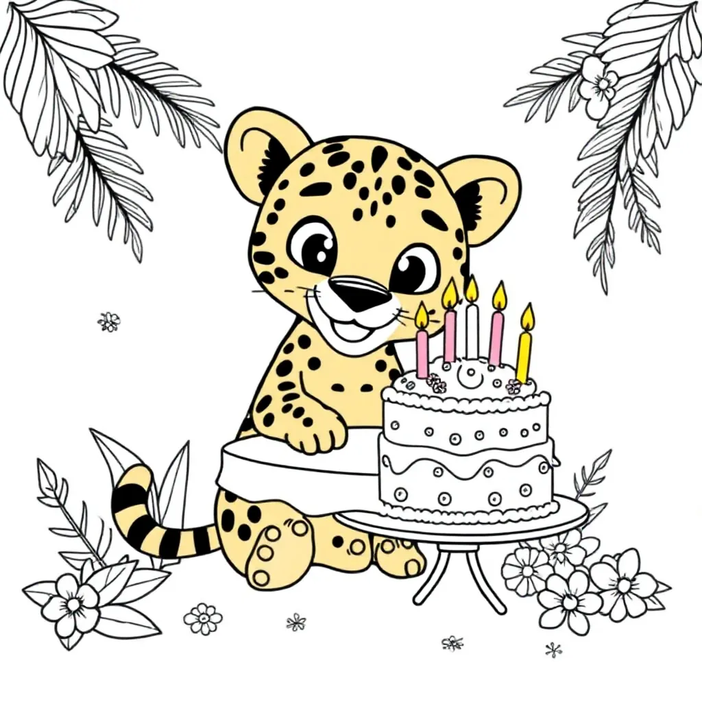 Childrens coloring page