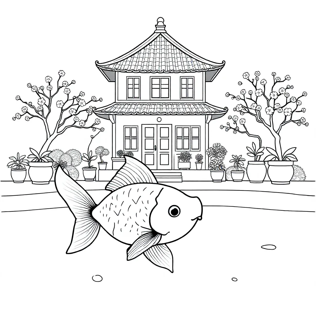 Childrens coloring page