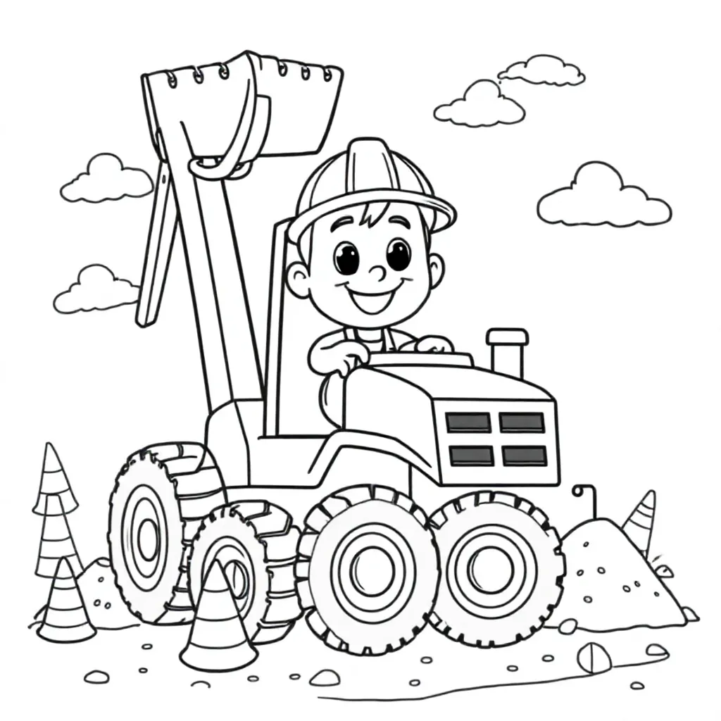Childrens coloring page