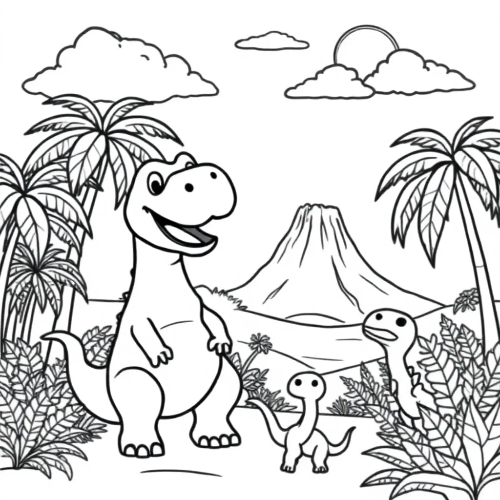 Childrens coloring page