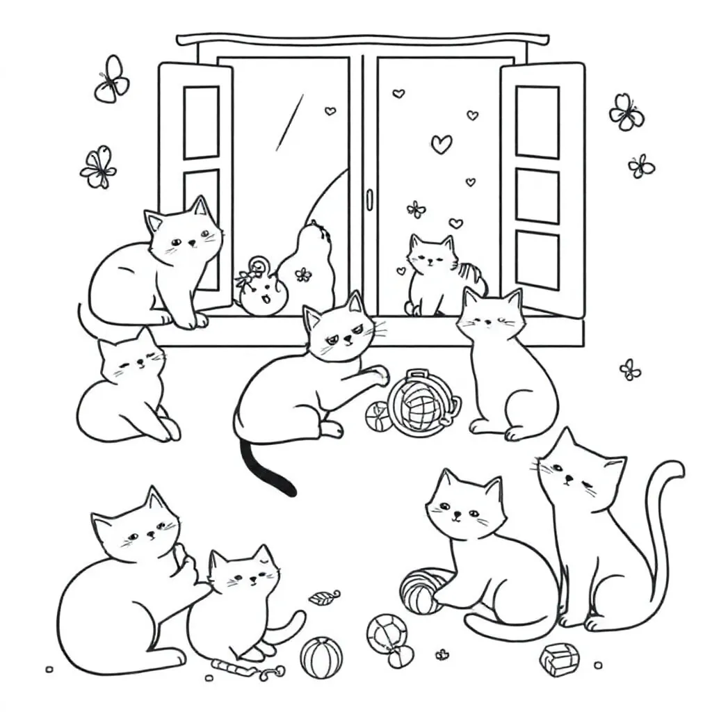 Childrens coloring page