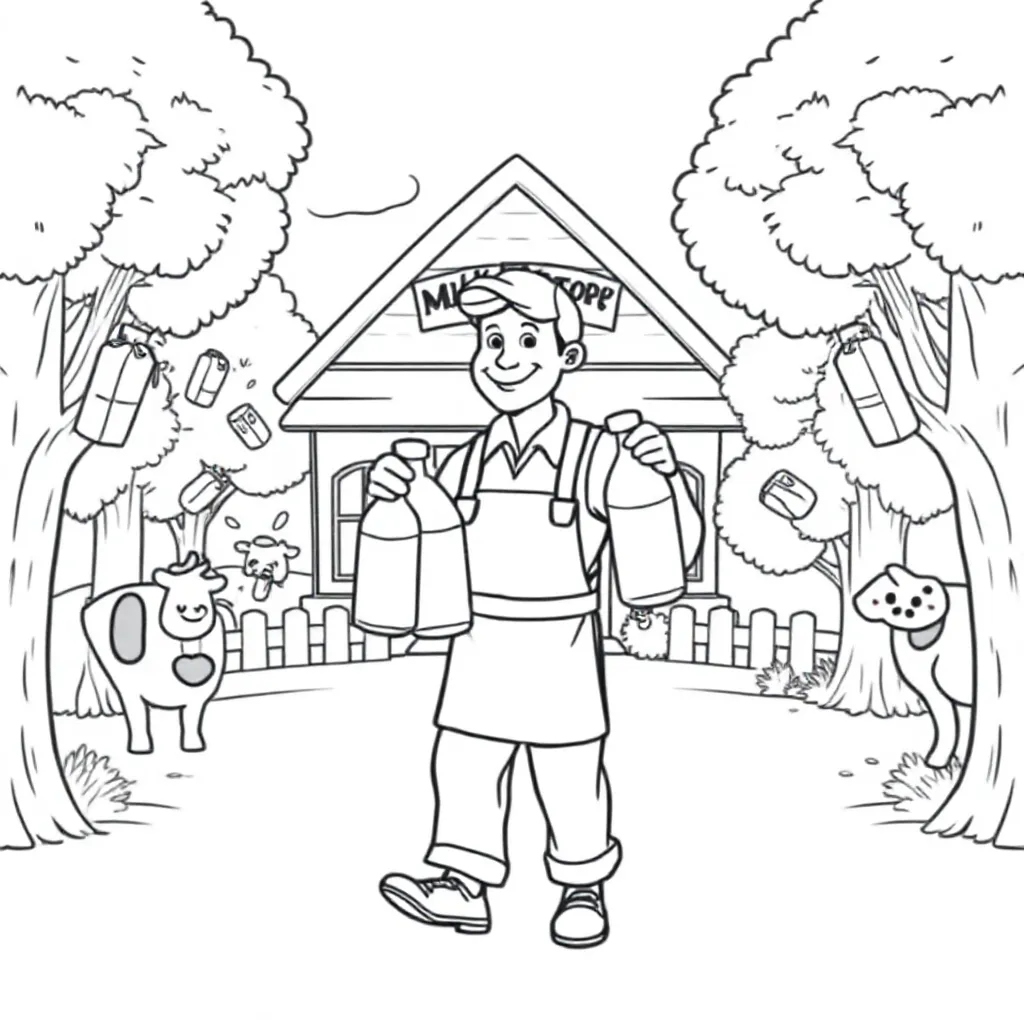 Childrens coloring page