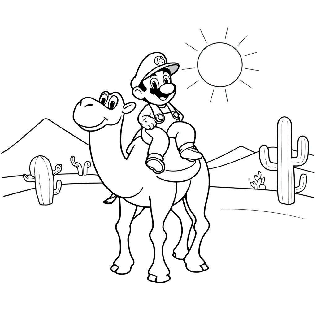 Childrens coloring page