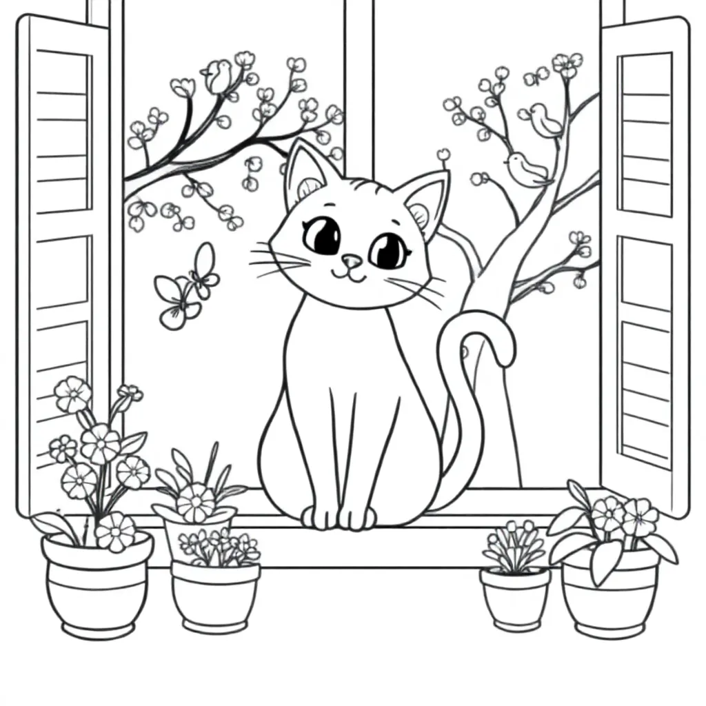 Childrens coloring page