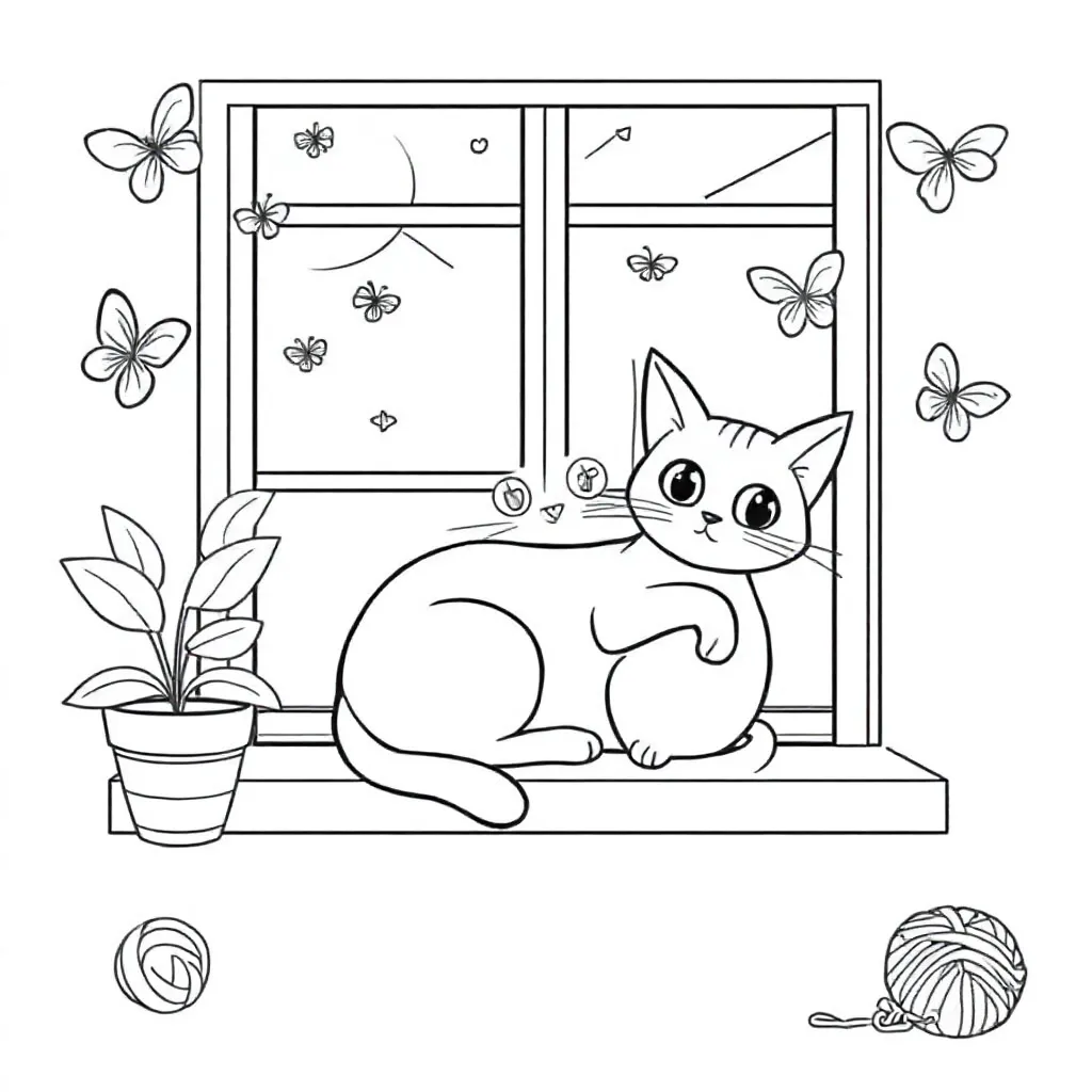 Childrens coloring page