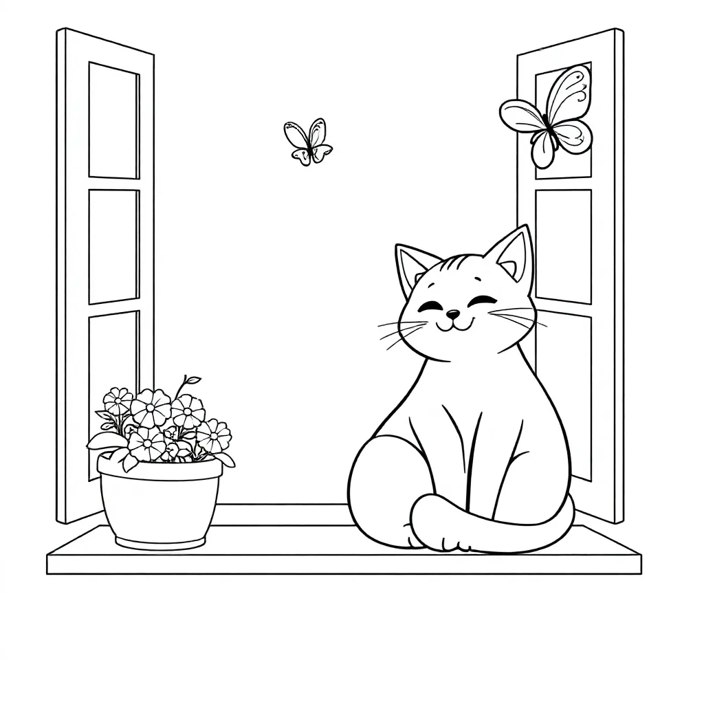 Childrens coloring page