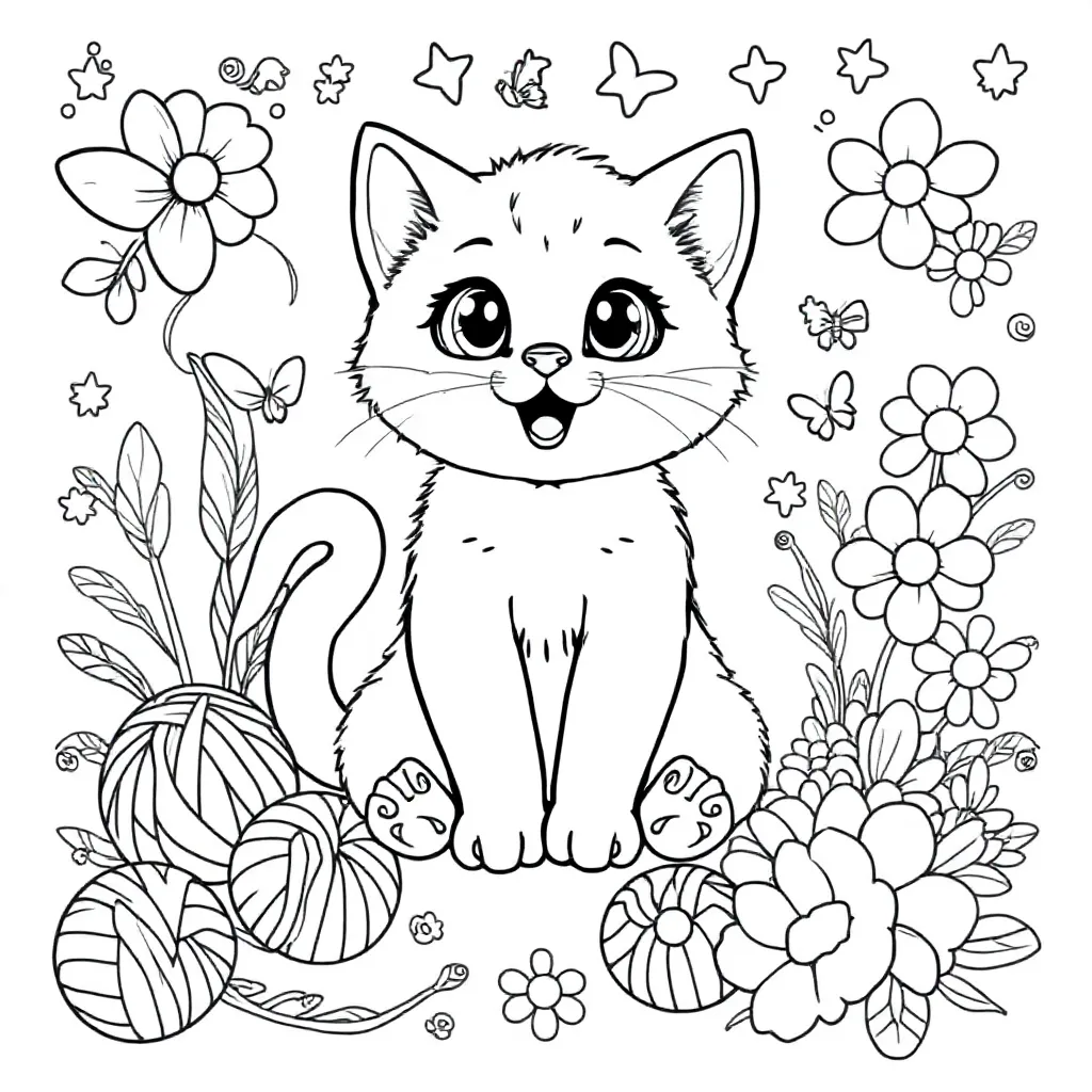 Childrens coloring page