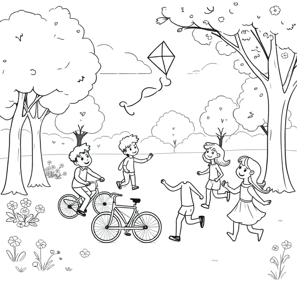 Childrens coloring page