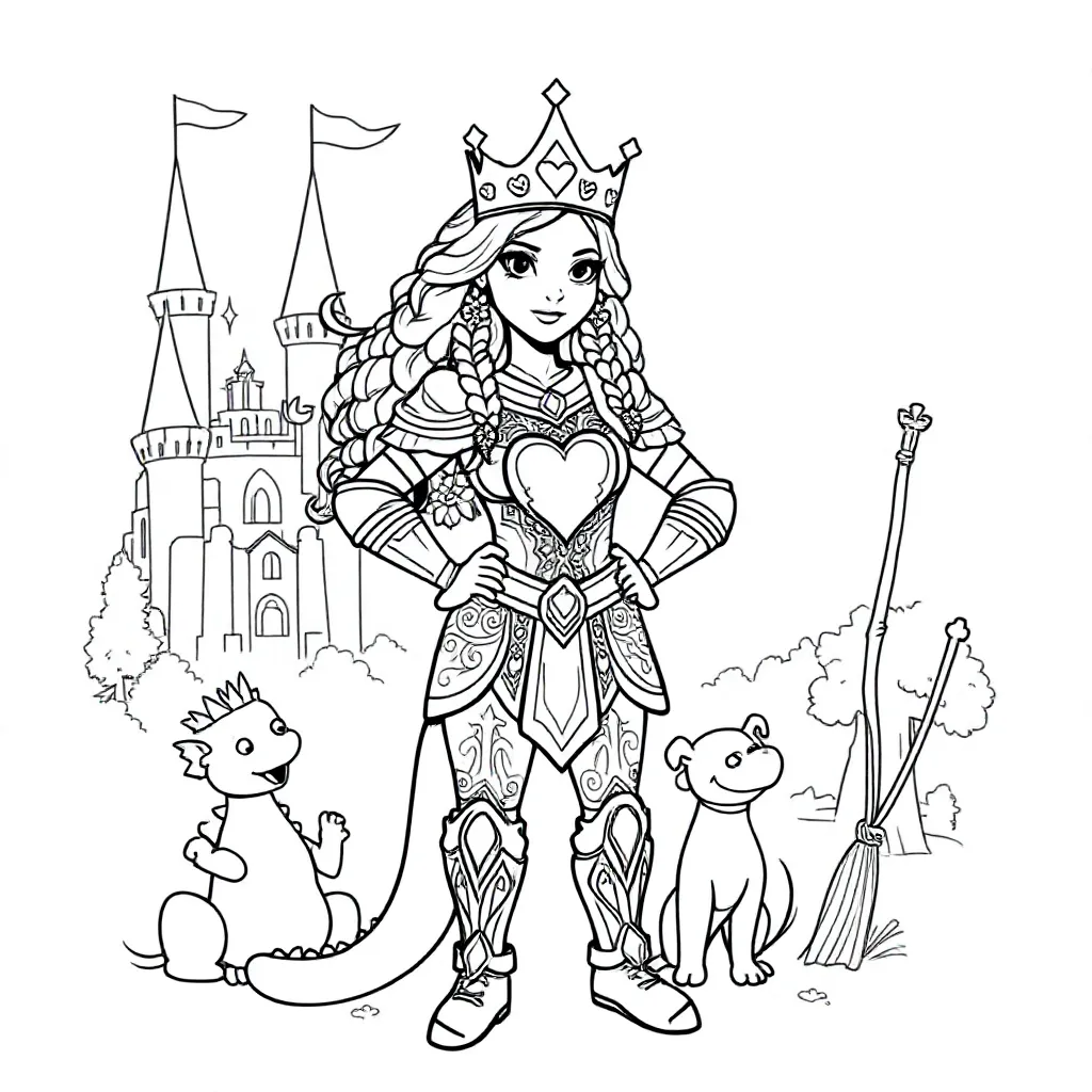 Childrens coloring page