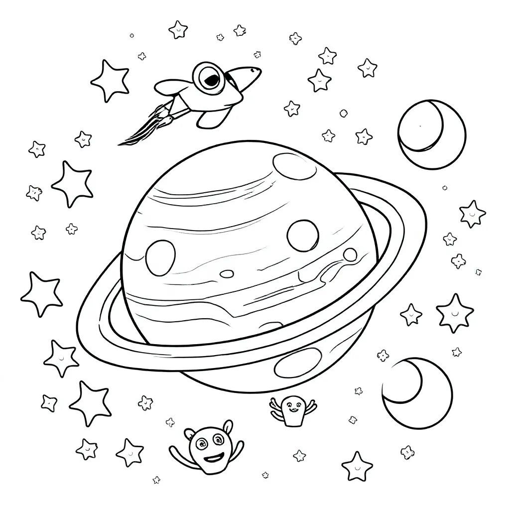 Childrens coloring page
