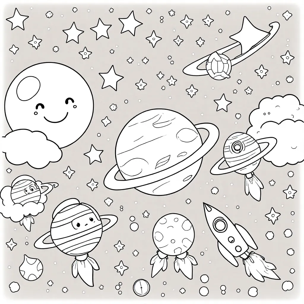 Childrens coloring page