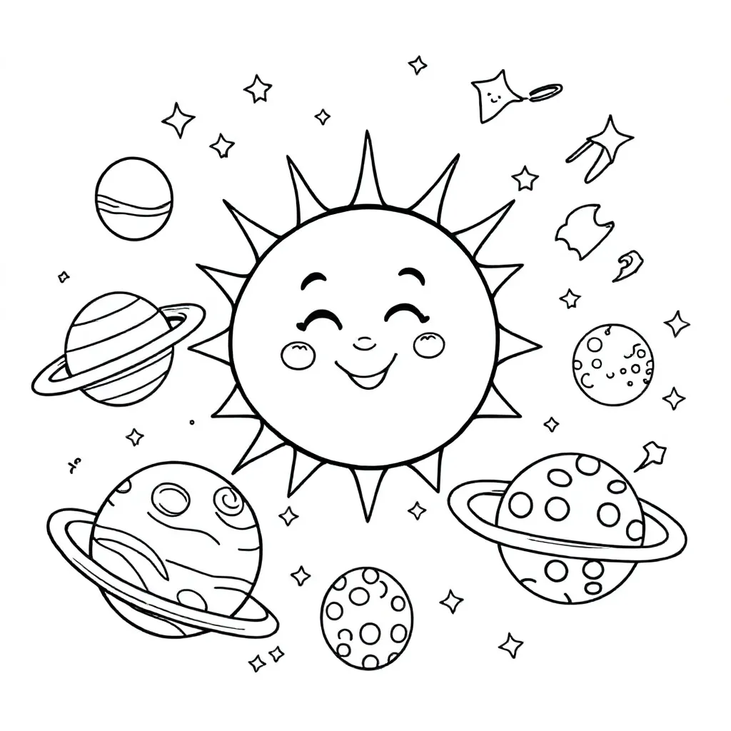 Childrens coloring page