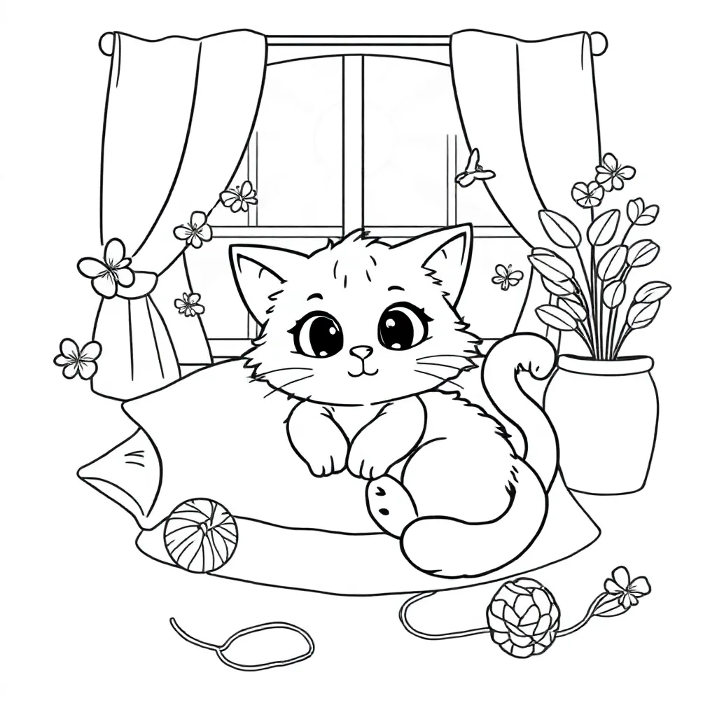 Childrens coloring page