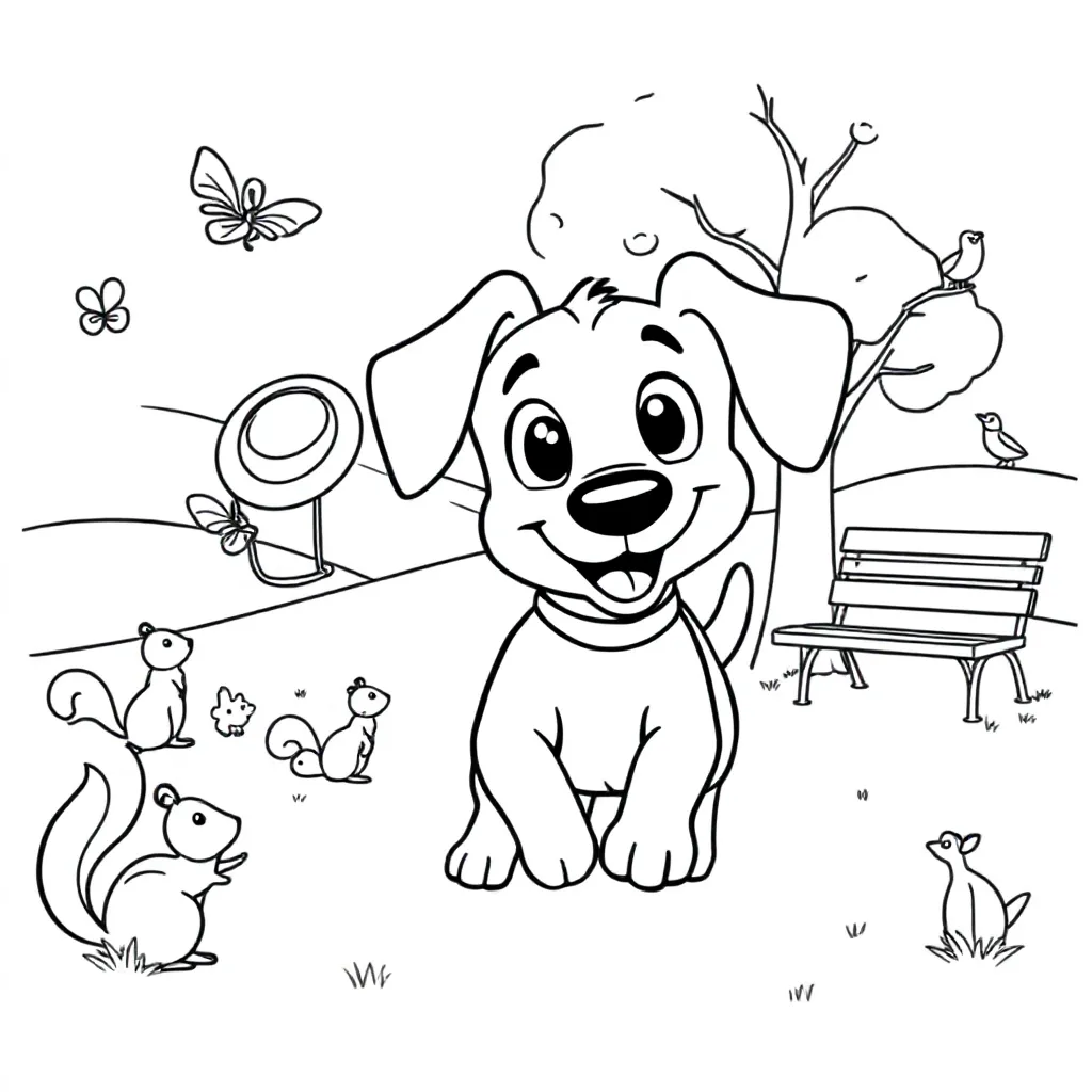 Childrens coloring page