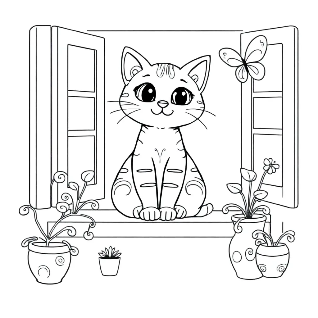 Childrens coloring page
