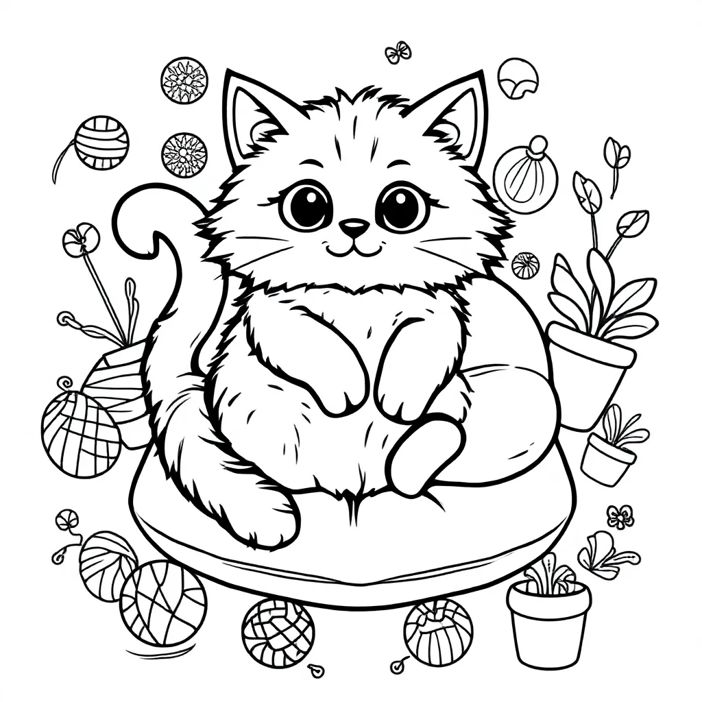 Childrens coloring page