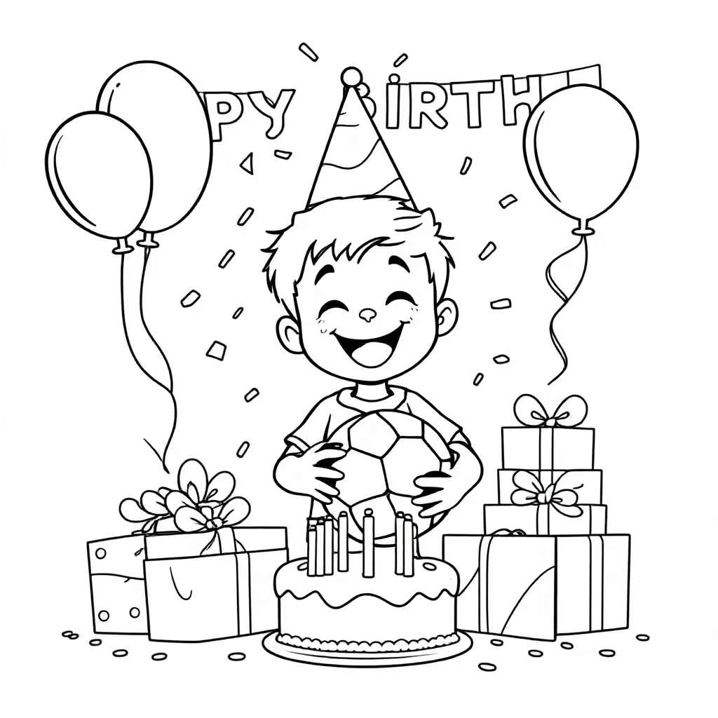 Childrens coloring page