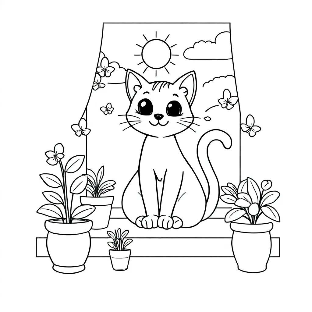 Childrens coloring page