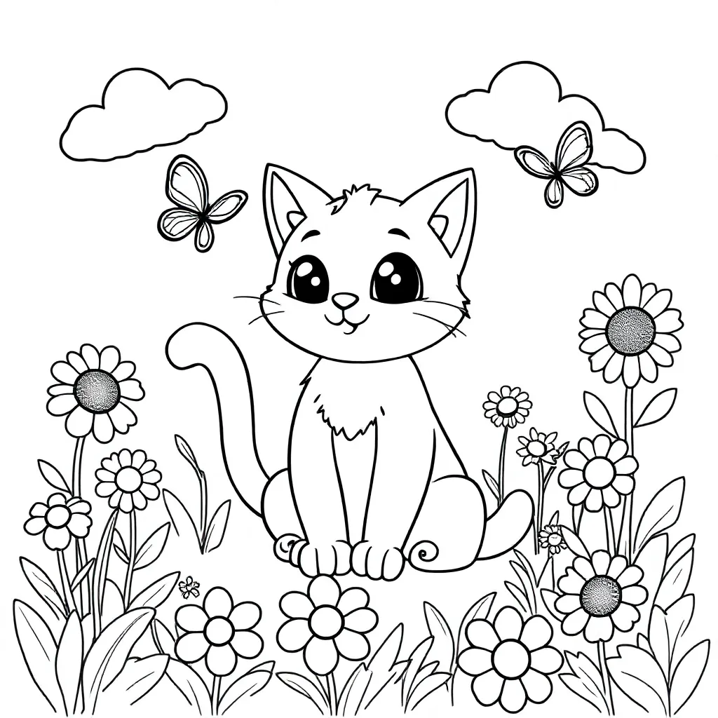 Childrens coloring page