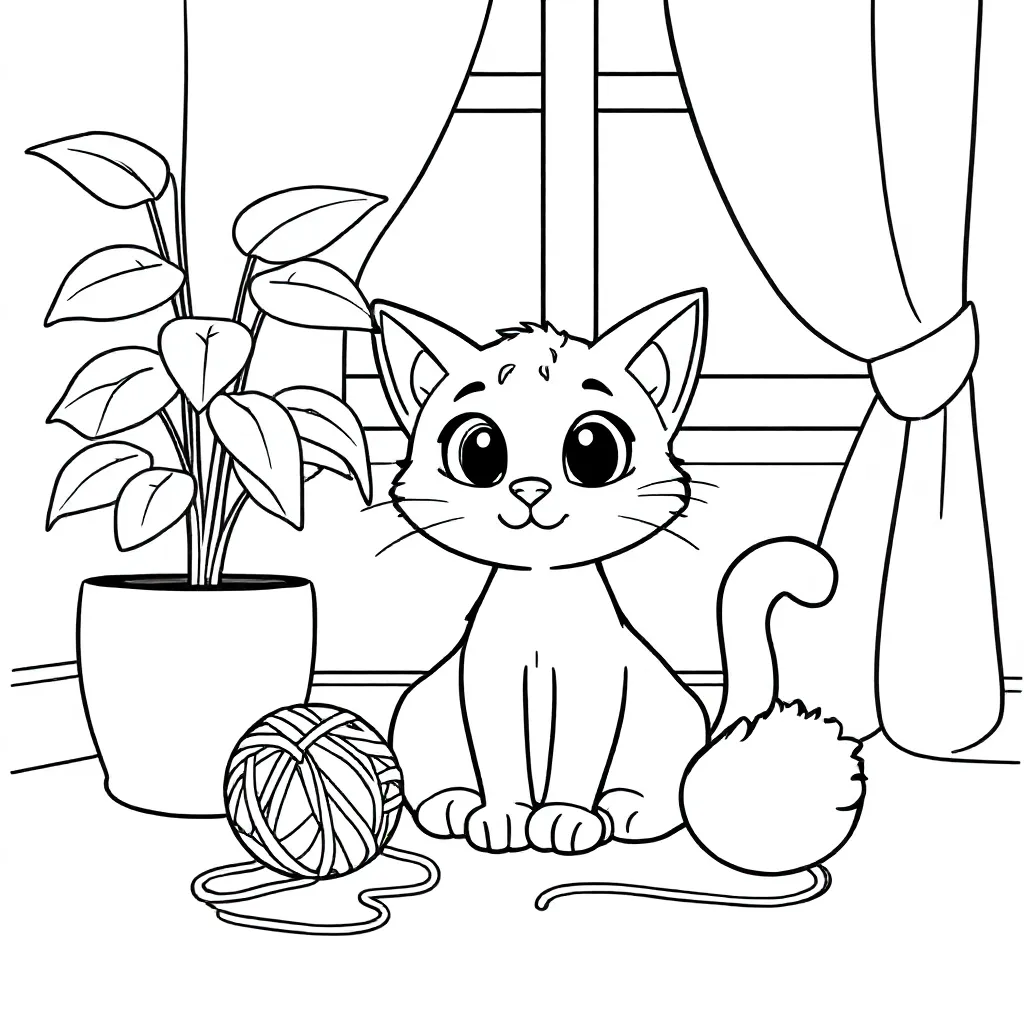 Childrens coloring page